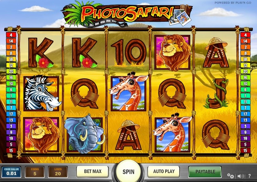 Игровой автомат «Photo Safari» — попробуй играть на деньни на сайте казино Адмирал